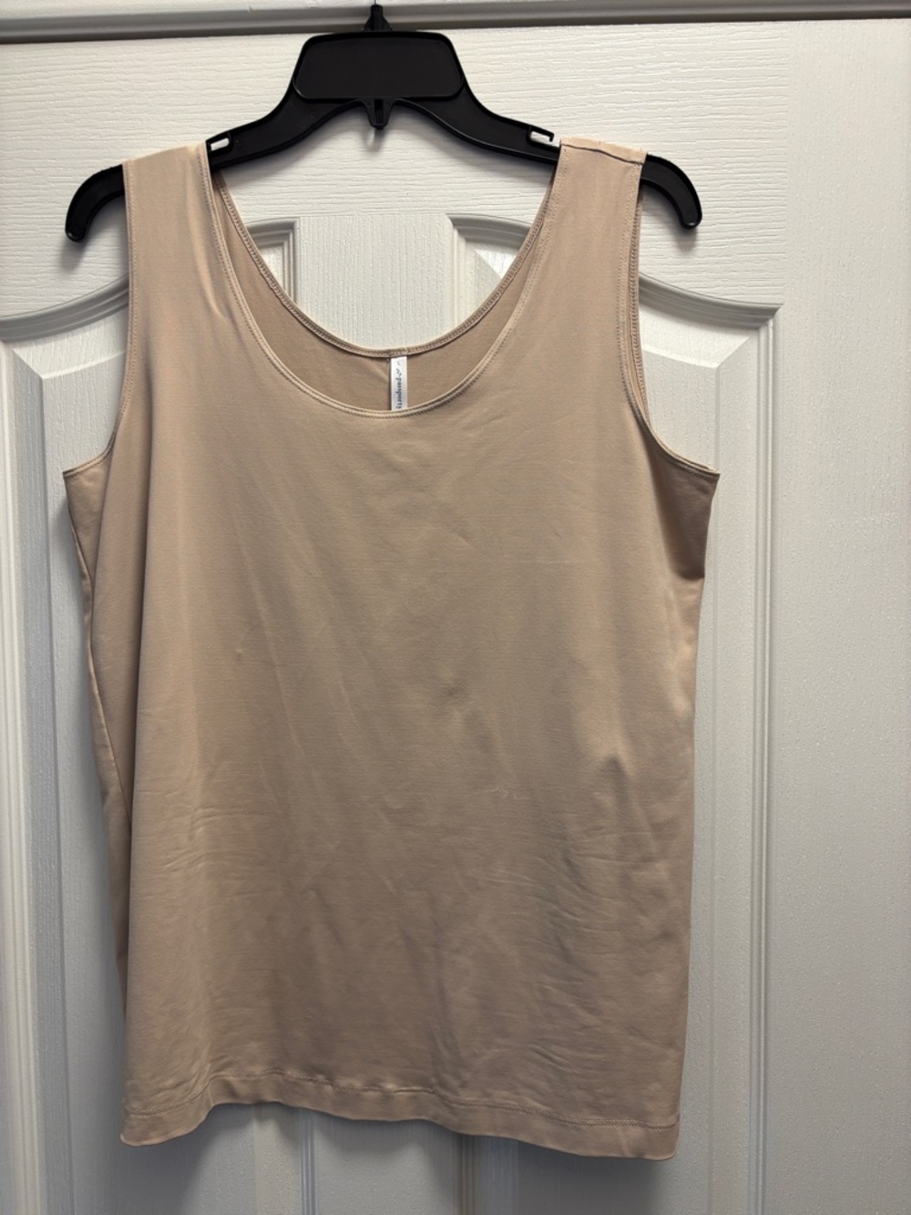 Passport Neutral Scoop Neck Tank Top - Taupe